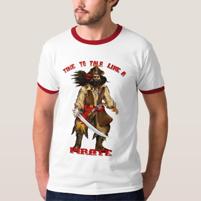 Hora de hablar como una camisa del pirata (Anverso)