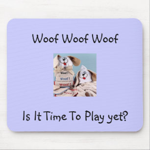 "¿HORA DE JUGAR AÚN?" ALFOMBRILLA DE RATÓN