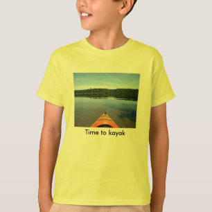 Hora de kayak - camiseta de los niños