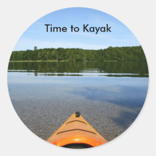 Hora de kayak pegatinas