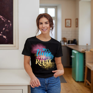 Hora de la camiseta para relajarse