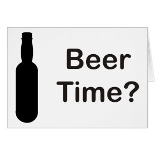 ¿Hora de la cerveza?