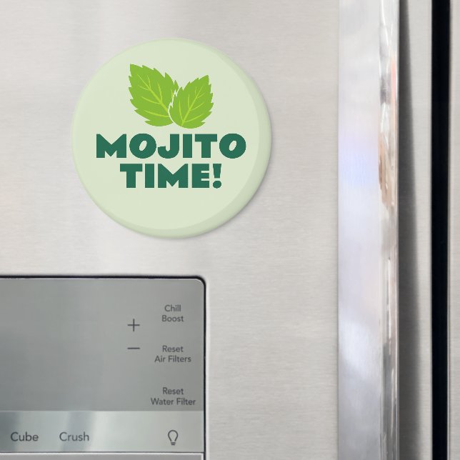 Hora de Mojito imán de nevera divertido para amant (In situ (nevera))
