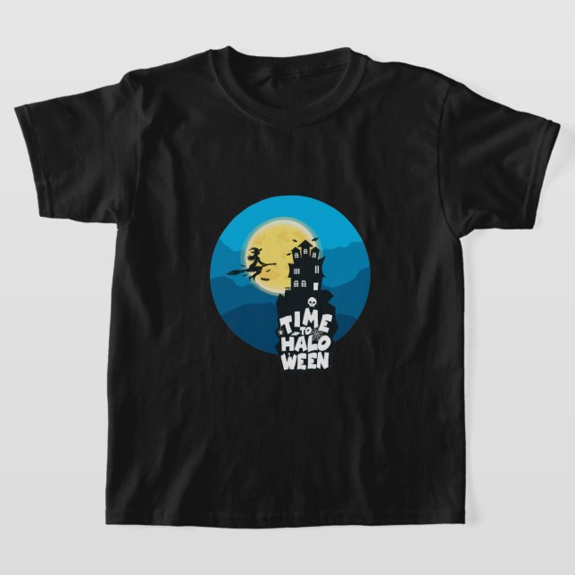 Hora de usar la camiseta de disfraces de Halloween (Distribución)