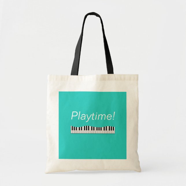 ¡Hora del recreo! La bolsa de asas del piano (Frente)