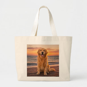 Hora Dorada con Retriever Dorado - Bolsa Jumbo