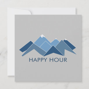 Hora feliz de las montañas