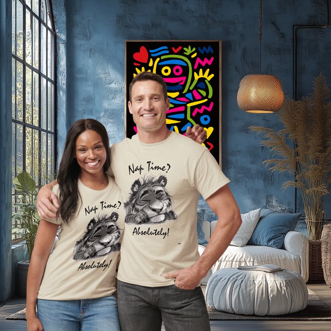 ¿Hora Nap? Camiseta de tigre divertida - ¡Absoluta (Subido por el creador)