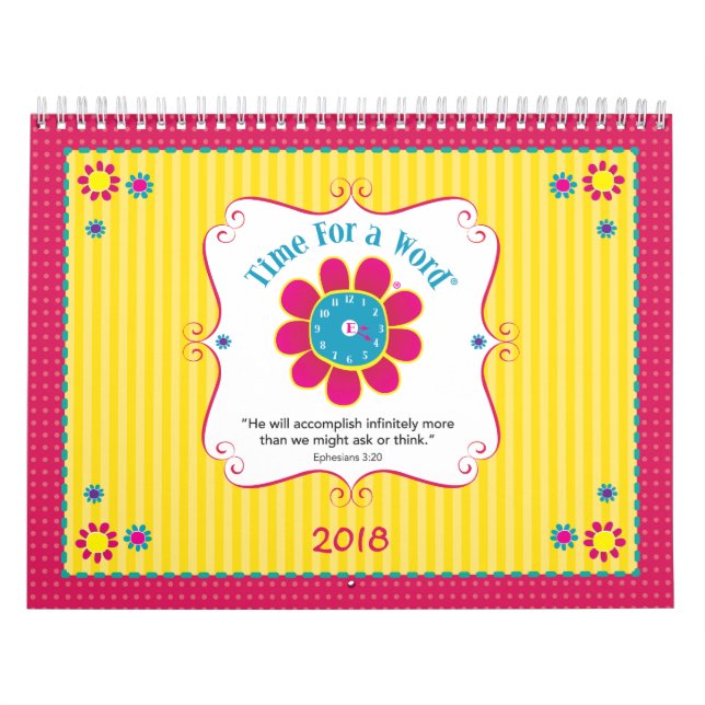 "Hora para calendario espiritual de un Word®" (Tapa)