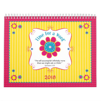 "Hora para calendario espiritual de un Word®"