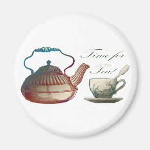 Hora para el imán del té