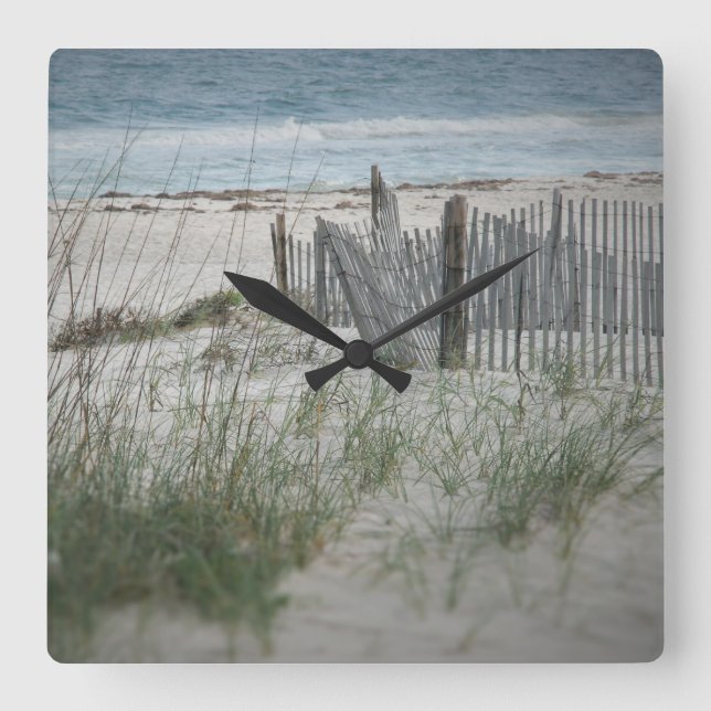 Hora para el reloj de pared del cuadrado de la (Anverso)