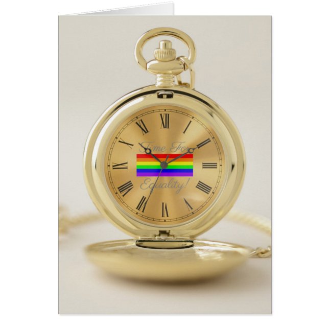 ¡Hora para la igualdad! (Frente)