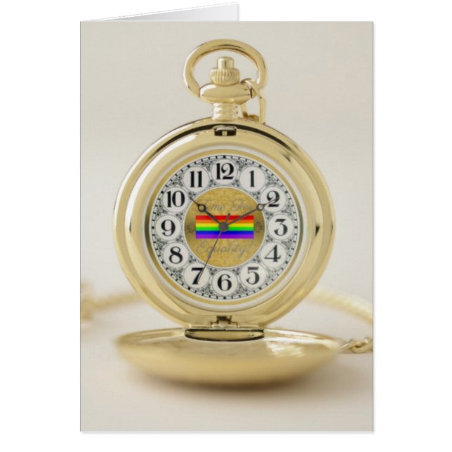 ¡Hora para la igualdad! (Frente)