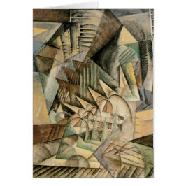 Hora punta, Nueva York por Max Weber, viejo cubism