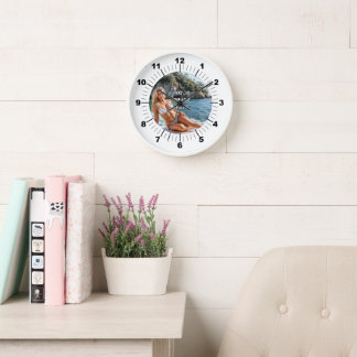 ¡HORA! ⏰ Reloj de pared personalizado – Agrega tu