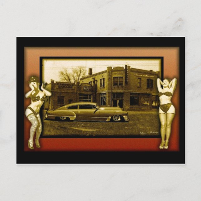 hora tras hora con tarjeta postal de bailarinas (Anverso)