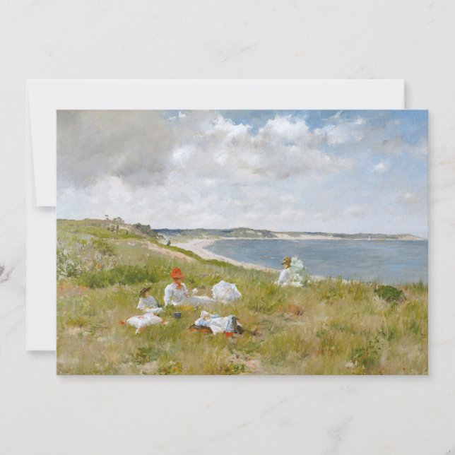 Horas de inactividad | William Merritt Chase (Anverso)