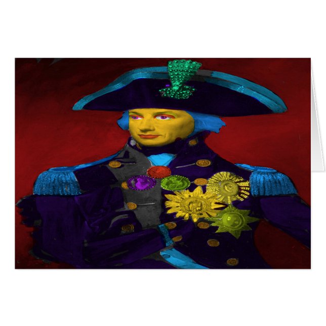 Horatio Nelson Pop Art (Anverso (Horizontal))