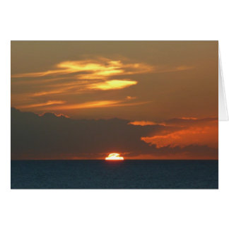 Horizon Sunset Colorous Seascape Photography