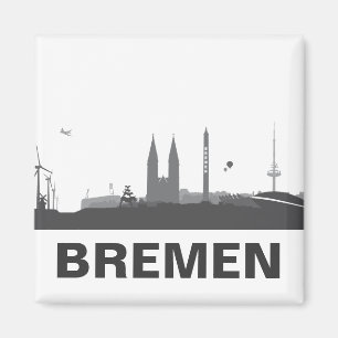 Horizonte de Bremen nevera imán