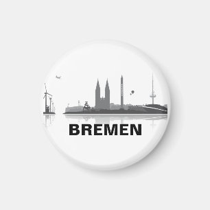 Horizonte de Bremen nevera imán
