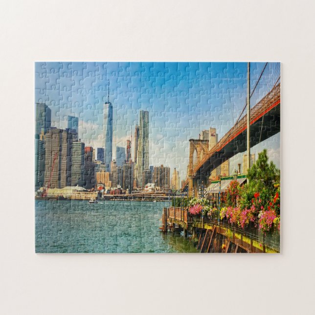 Horizonte de Brooklyn. Rompecabezas (Horizontal)