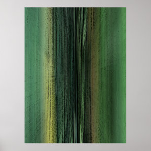 Horizonte de eventos 6711 - Arte abstracto verde
