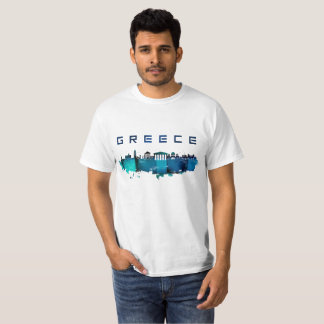 Horizonte de la camiseta de Grecia