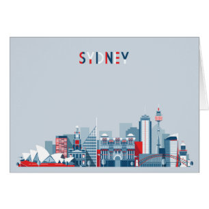 Horizonte de la ciudad de Sydney Australia