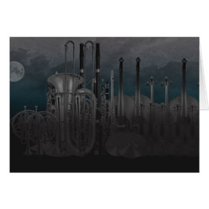 Horizonte de la noche del instrumento de la