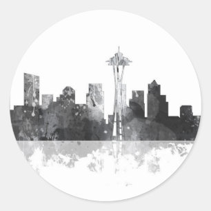 HORIZONTE de SEATTLE WASHINGTON - pegatinas