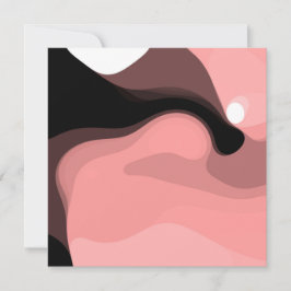 Horizonte del atardecer: Resumen rosa, negro y bla