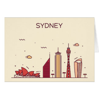 Horizonte del Doodle de Sydney, Australia el |