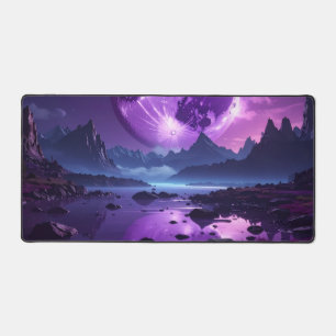 🌌 Horizonte Lunar – Alfombrilla de escritorio de