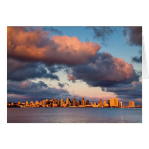 Horizonte urbano de la bahía de San Diego