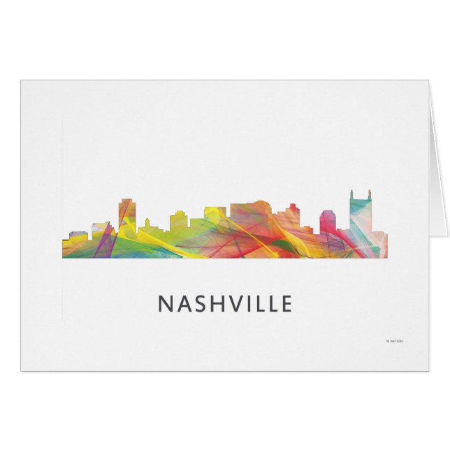 HORIZONTE WB1 DE NASHVILLE, TENNESSEE - (Anverso (Horizontal))