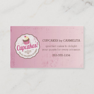 Hornada rosada de la panadería de la etiqueta de