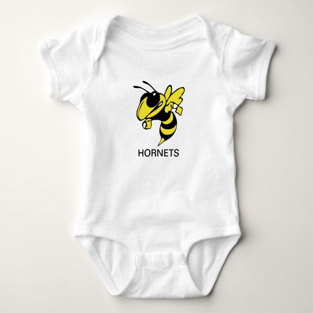 HORNETS Baby Jersey Bodysuit (Anverso)