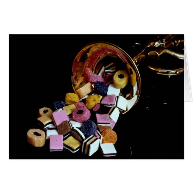 Horno de trompeta con Navidades de golosinas de Li (Anverso (Horizontal))