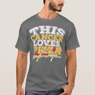 Horoscope Cáncer de Rótulo Zodiaco Ama Camiseta Pi