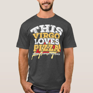 Horoscopio Rótulo Zodiaco Virgo ama la camiseta de