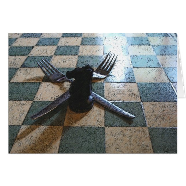 Horquilla en la carretera (Anverso (Horizontal))