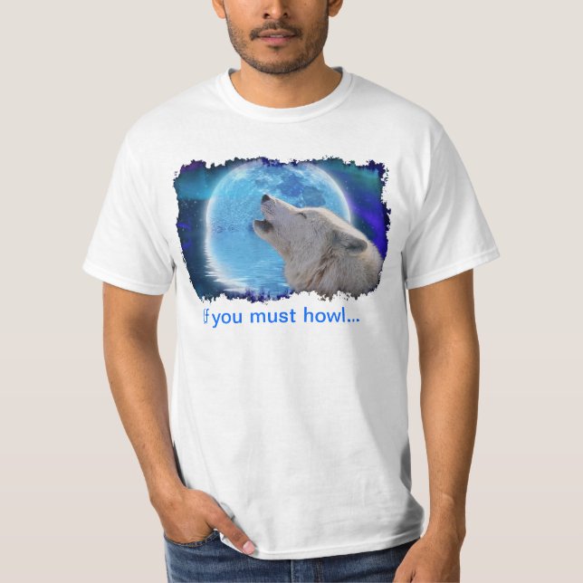 Horrible camiseta de arte de Wolf y Aurora (Anverso)