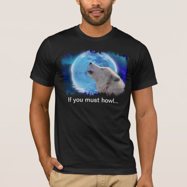 Horrible camiseta de arte de Wolf y Aurora (Anverso)