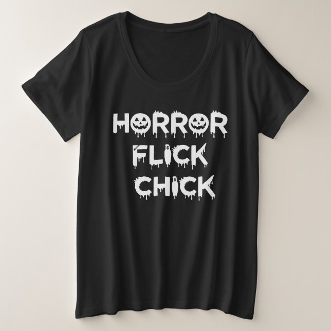 Horror Flick Chick White Version (Anverso del diseño)