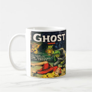Horror Vieja Historieta Diseño Café Taza de Caf
