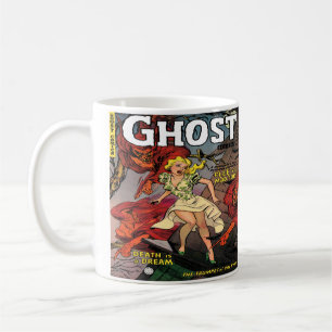 Horror Vieja Historieta Diseño Café Taza de Caf