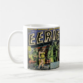 Horror Viejo Libro de historietas Diseño Café Taza