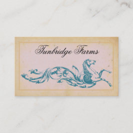 Horse Farm Riding Embarcadero Tarjetas de visita